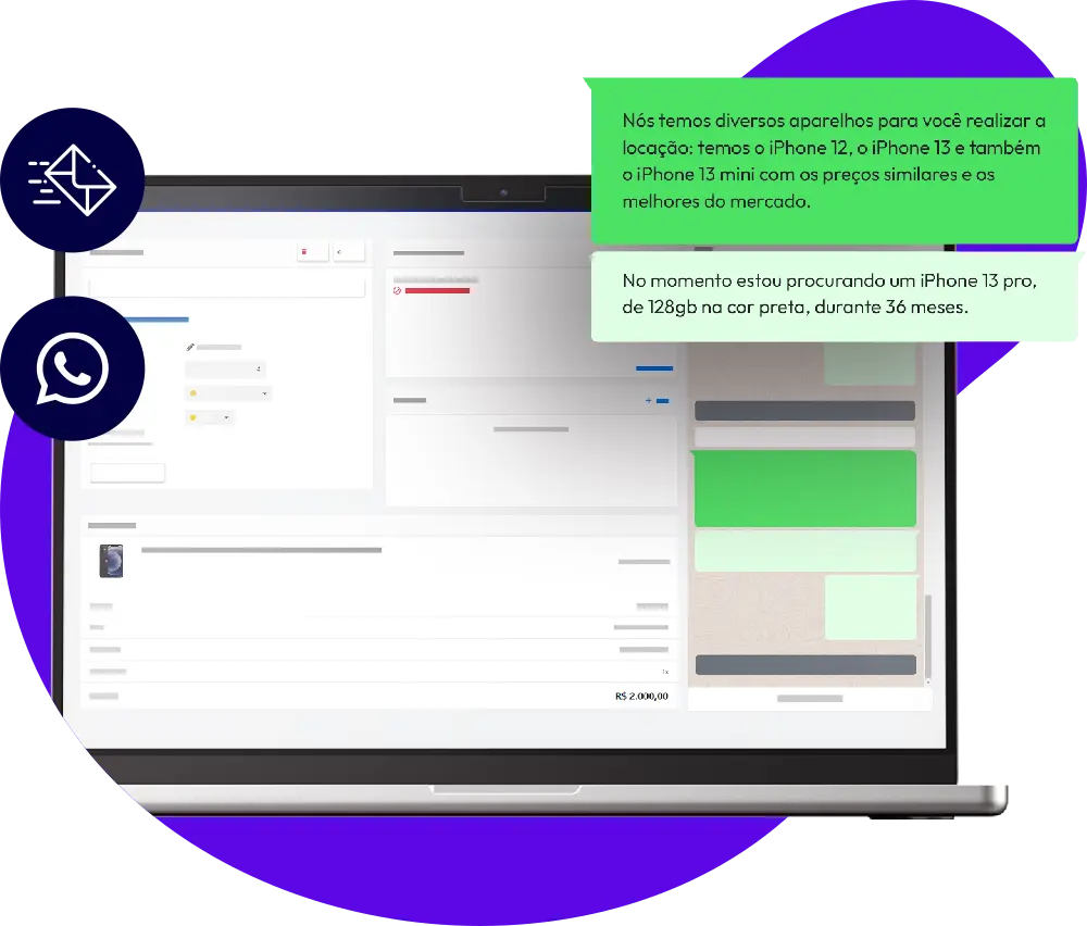 Acompanhe a jornada de locação