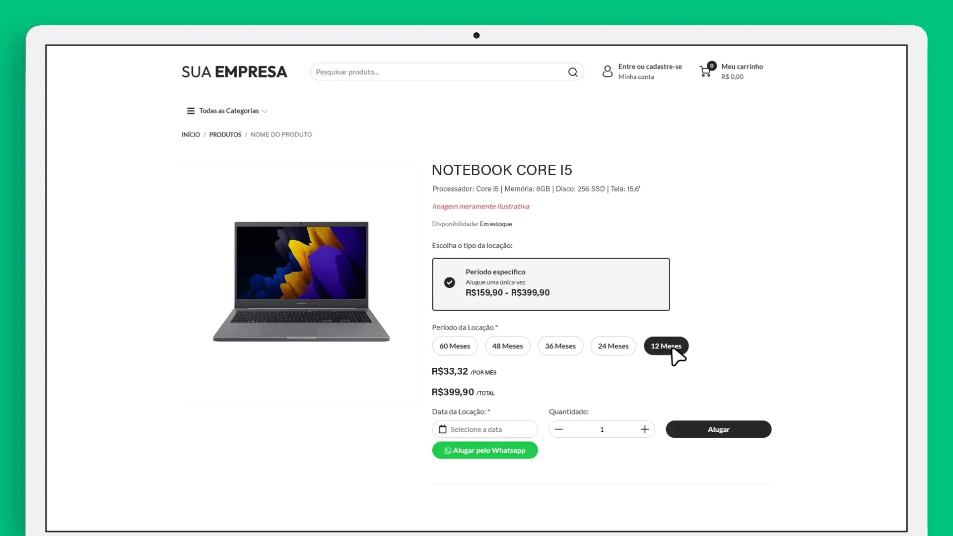 E-commerce Eloca