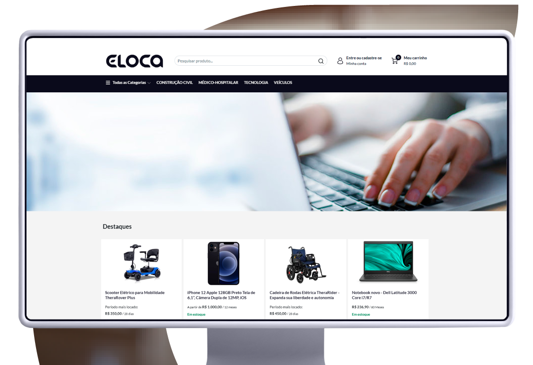 Sua locadora online